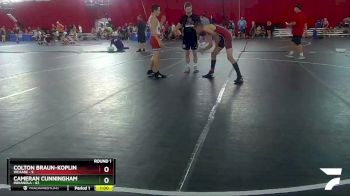 132-134 B Round 1 - Colton Braun-Koplin, WCAABE vs Cameran Cunningham, Indianola