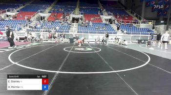 132 lbs Cons 8 #1 - Evan Stanley, Indiana vs Davis Parrow, Minnesota