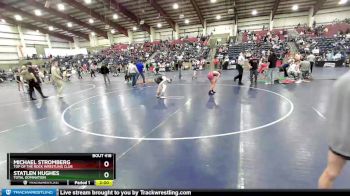 100 lbs 3rd Place Match - Michael Stromberg, Top Of The Rock Wrestling Club vs Statlen Hughes, Total Domination