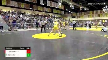 120 lbs Semifinal - Ethan Perryman, Temecula Valley vs Onelo Lorberter, Chaparral