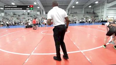 113 lbs Rr Rnd 3 - Dathan Flakes, MF Army Black - HSB vs Austin Boltinghouse, Owen Valley - HSB