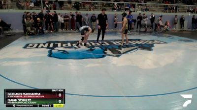 126 lbs Final - Giuliano Maddamma, Alaska Battle Cats Wrestling Club vs Isaiah Schultz, Pioneer Grappling Academy