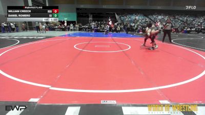 135 lbs Round Of 64 - William Creech, Reign Wrestling Club vs Daniel Romero, Grapevine Grapplers