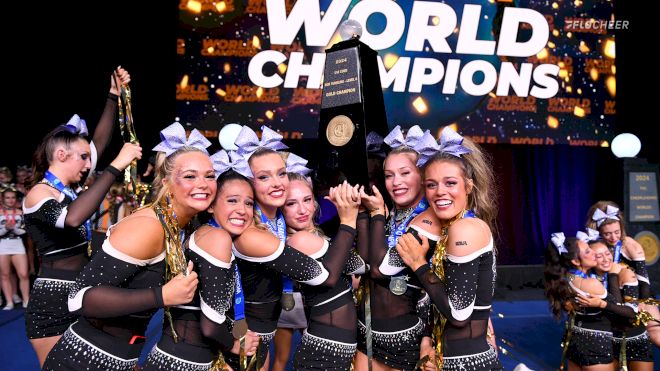 Cheer Athletics Black Ice World Champ Photo Album