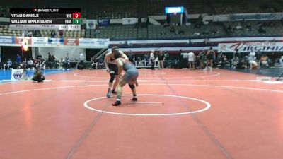 184 lbs Champ Round 1 (16 Team) - Vitali Daniels, Washington & Jefferson College vs William Applegarth, Frostburg State