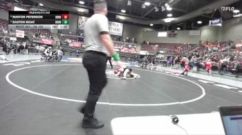 2A 120 lbs Semifinal - Ruston Peterson, Grand County vs Easton Moat, Duchesne