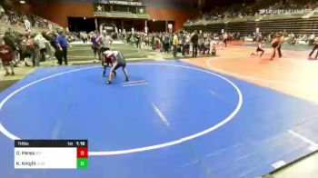 114 lbs Rr Rnd 2 - Oakley Perea, 307 Wrestling vs Karter Knight, Junior Cougars WC