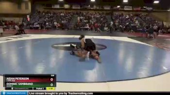 138 lbs Champ. Round 1 - Aidan Peterson, Loveland vs Dominic Sambrano, Legacy