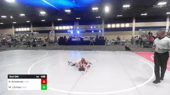 78 lbs Quarterfinal - Regan Kinneman, Thorobred WC vs Maxim Litvinov, Savage House WC