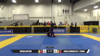 Daniela Bárbara Da S. T. Franca vs Georgia Ann Ivsin 2025 World IBJJF Jiu-Jitsu No-Gi Championship