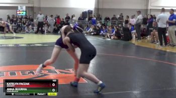 105 lbs 3rd Place Match - Anna Buurma, Fowlerville vs Katelyn Faczak, Bennett