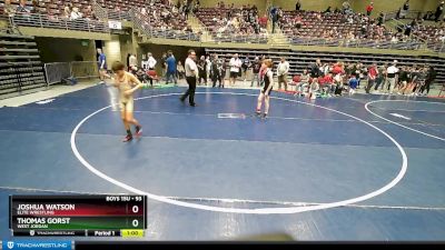 93 lbs Cons. Round 2 - Thomas Gorst, West Jordan vs Joshua Watson, Elite Wrestling