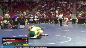 3 lbs Cons. Round 1 - Justin Avila, Iowa City, West vs Dylan Pestotnik, Boone