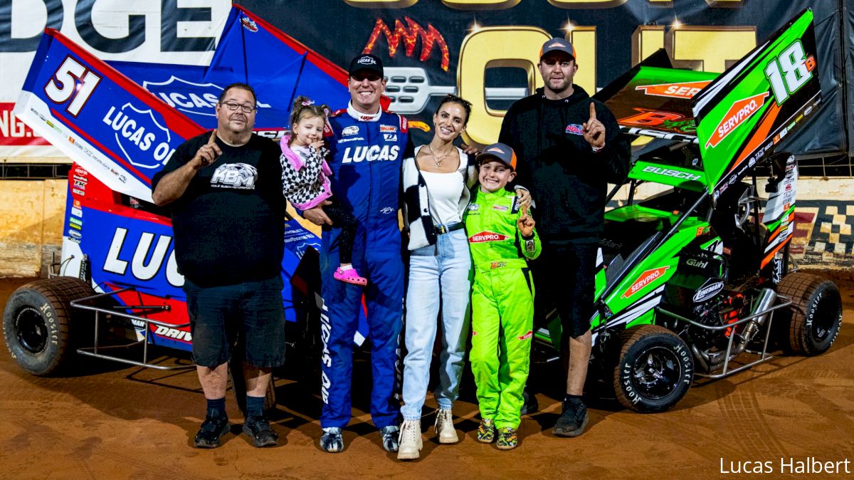 Kyle Busch, Brexton Busch Win Dirt Championships On Same Night