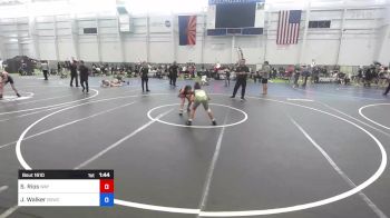 Rr Rnd 2 - Santana Rios, Way Out West vs Jaeda Walker, BGWC Academy