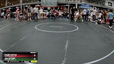 84 lbs Round 6 (8 Team) - Jon Snyder, Keystone Krush vs Tyler Tuttle, Takedown Elite