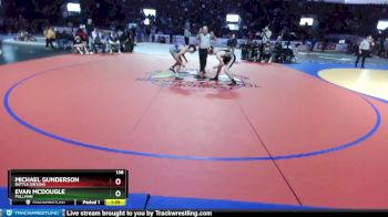 138 lbs Champ. Round 2 - Michael Gunderson, Battle Ground vs Evan McDougle, Pullman