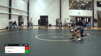 174 lbs Champ. Round 1 - Jahmon Spiller, Thomas More vs Elliott Apps, Manchester