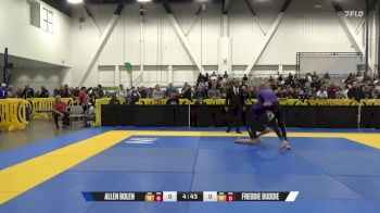 FREDDIE BUDDIE vs ALLEN BOLEN 2024 World IBJJF Jiu-Jitsu No-Gi Championship