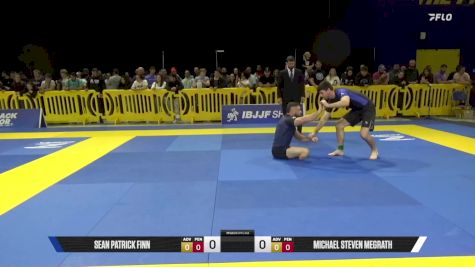 Michael Steven Megrath vs Sean Patrick Finn 2025 Pan IBJJF Jiu-Jitsu No-Gi Championship