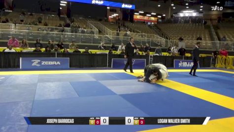 Logan Walker Smith vs Joseph Barrocas 2025 Pan Jiu Jitsu IBJJF Championship