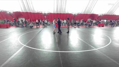 132 lbs Champ. Round 1 - Khamani Gullens, Wisconsin vs Kivin Juresh, Whitehall Wrestling Club