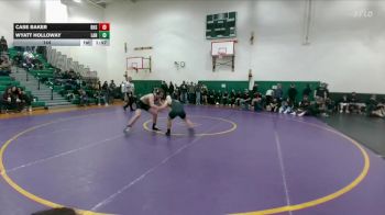 144 lbs Case Baker, Buffalo High vs Wyatt Holloway, Lander