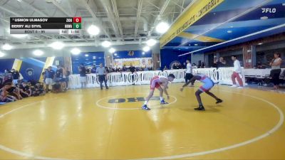 95 lbs 1st Place Match - Usmon Ulmasov, Caveman vs Berry Ali Stvil, Manatee High Shcool