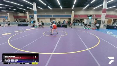 187 lbs Round 5 - Ian Crosby, Texas Elite Wrestling Club vs Elijah Torres, X-CLUSIVE Wrestling