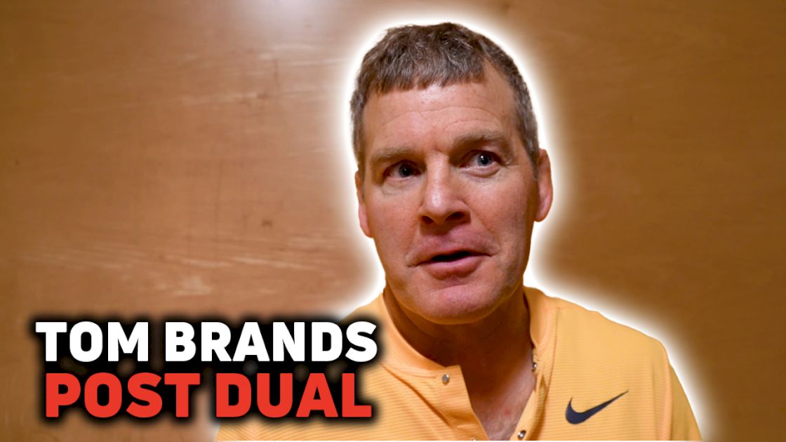 Tom Brands Recaps Iowa's Performance Post Oregon State Dual