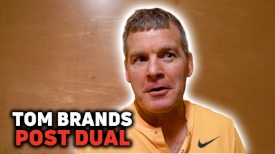 Tom Brands Recaps Iowa's Performance Post Oregon State Dual