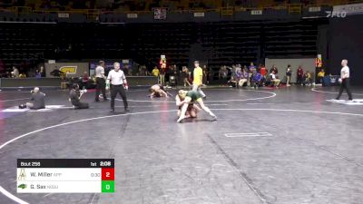 174 lbs Round Of 16 - Will Miller, Appalachian State vs Gaven Sax, ND State