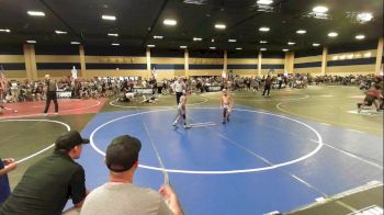 54 lbs Consi Of 8 #2 - Melakaii Garcia, Outlaws WC vs Caleb Johnson, Rancho Bernardo WC