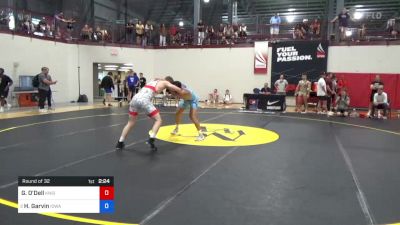 74 kg Round Of 32 - Grant O'Dell, Knights RTC vs Hunter Garvin, Iowa