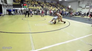 140 lbs Round Of 16 - David Cooper, Jay Junior High vs Will Rutledge, Har-Ber High School