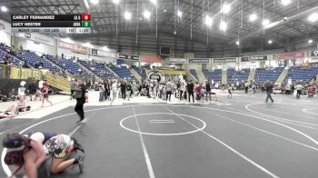 123 lbs Rr Rnd 3 - Carley Fernandez, La Gente WC vs Lucy Hester, Arvada West