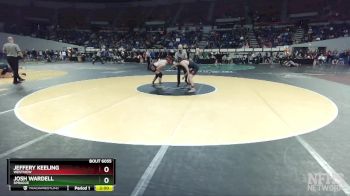 6A-144 lbs Champ. Round 1 - Jeffery Keeling, Westview vs Josh Wardell, Sprague