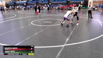 138 lbs Round 1 - Koltdyn Heath, Minden vs Mario Ortiz, Sedgwick County/Fleming