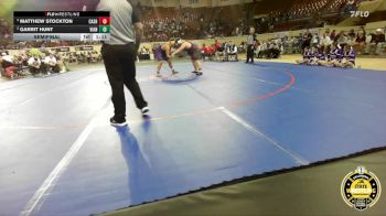 B3A-285 lbs Semifinal - Matthew Stockton, Cashion vs Garrit Hunt, Vian