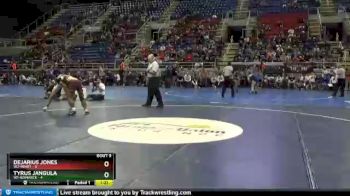 160 lbs Placement Matches (8 Team) - Tyrus Jangula, W1-Bismarck vs DeJarius Jones, W2-Minot