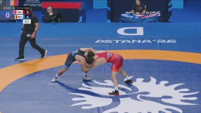 86 kg Qualif. - Vladimeri Gamkrelidze, Georgia vs Krisztian Biro, Romania