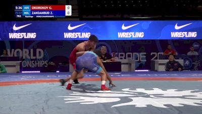 57 kg Repechage #2 - Georgii Okorokov, Australia vs Zanabazar Zandanbud, Mongolia