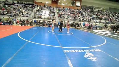 U20 Women - 50 lbs Cons. Round 3 - Mia Siqueiros, IA vs Nevaeh Lavarias, HI