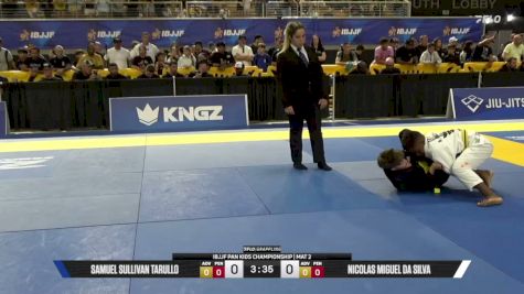 Samuel Sullivan Tarullo vs Nicolas Miguel Da Silva 2026 Pan Kids Jiu-Jitsu IBJJF Championship