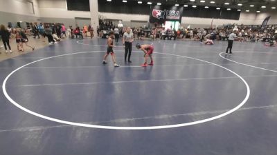 93 lbs 5th Place Match - Kade McNamara, Minnesota vs Kenneth Bertron, Spartan Mat Club