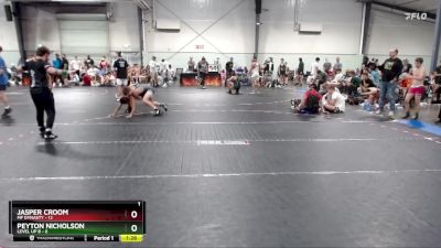 126 lbs Round 4 (6 Team) - Jasper Croom, MF Dynasty vs Peyton Nicholson, Level Up B