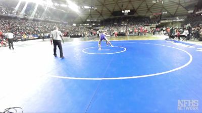 3A 160 lbs Champ. Round 1 - Miles Erikson, Oak Harbor vs Andrew Bell, Spanaway Lake