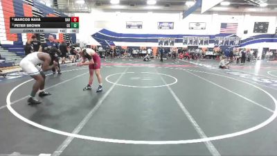 157 lbs Cons. Semi - Marcos Nava, Barstow vs Peter Brown, Canyon Springs