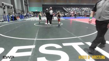 55 lbs Round Of 16 - Jack Smith, Team Coalinga vs Walker Farris, Sweet Home