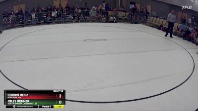 147 lbs Round 3 (8 Team) - Miles Renner, South Dakota Lightning vs Corbin Reisz, Iowa PWC